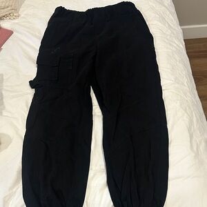 Forever 21 Black Cargo Pants